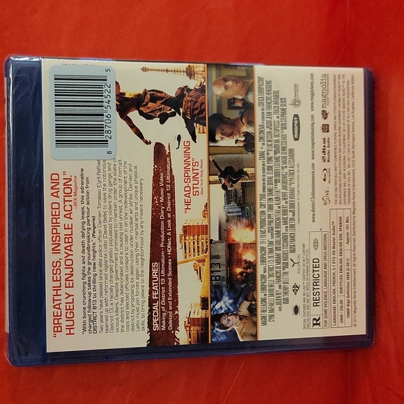 🌲 NWT D13-U District 13: Ultimatum Blu-ray disc  film - Picture 2 of 5